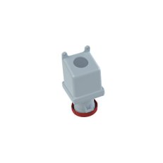 Zásuvka nástěnná 5p. 125 A IP67 6 h šedá-červená 4125RS6W ABB 2CMA167264R1000