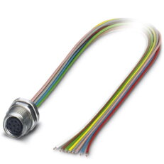 SACC-DSI-M8FS-8CON-M10/0,5 Přístrojový konektor zezadu stěny 1424229