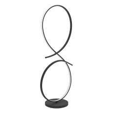 Stojací svítidlo SERPINS LED černá/bílá 20W IP20 EGLO 901271