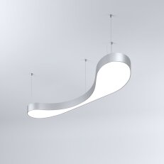 LED Svítidlo MI-BUBBLE-02, 56W, 3000K, bez trafa, 24VDC, IP20, stříbrná, 4000K