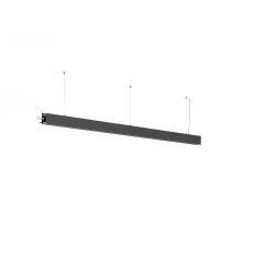 LED Svítidlo Serpent, 2m, dolů, prizma, 3000K, 33W, černá  ALUMIA FPSE155-0730DB