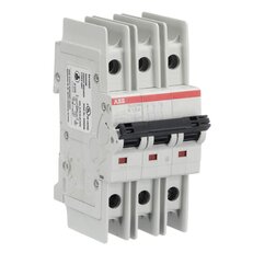 ABB SU203M-K1,6 jistič char. K 10kA 1,6A 3P  dle UL489 a CSA 22.2 No. 5