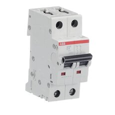 S202-D4 2F jistič 4 A char. D 6kA ABB 2CDS252001R0041