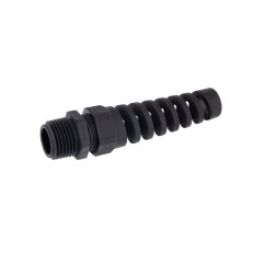 Kabelová vývodka s ochranou proti ohybu SKINTOP BS NPT 3/8'' RAL 9005 BK
