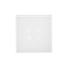 Dotykový panel Simon 54 Touch, 1 modul 4 dotykové pole, bílá perla DSTR14/70