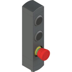 Ovládací jednotka BN 3 prvky (konfigurace A19) 1NO, Konektor M12,12 pólů, IP65