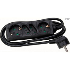 125905011 Multiple socket outlet 2+2-way