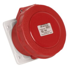 Vestavná zásuvka IP67/400V/32A/4P 6h, přímá - SpeedPRO FAMATEL 24372