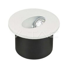 3W LED Step Light Round 3000K VT-1109RD, V-TAC SKU211207