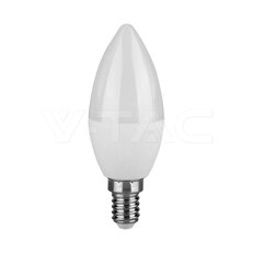 6,5W LED Candle Bulb E14 CREE Chip 4000K VT-268, V-TAC SKU2111116