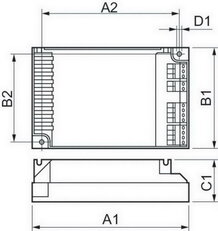 Elektronický předřadník PHILIPS HF-R 2 26-42 PL-T/C EII 220-240V 50/60Hz