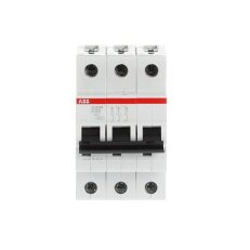 S203M-D20 3 fázový jistič 20 A char. D 10kA ABB 2CDS273001R0201