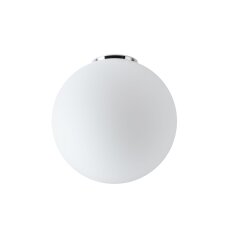 Přisazené svítidlo se skleněným stínidlem OSMONT STYX 4 13W IP65II E27 chrom