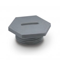 ATEX metrická záslepka M20x1,5 černá barva SCAME 805.EX5820.K