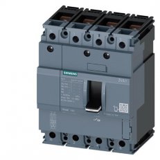 Jistič 3VA11, 50A 70kA/415V, Ir 50A, bez jištění N-pólu, 4P přední přívod