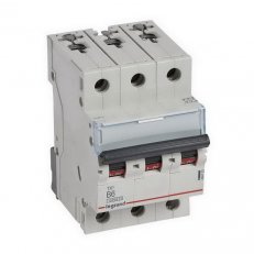 TX3 JISTIČ, 3 PÓLOVÝ, CHAR. B, 6A 10000A LEGRAND 404123