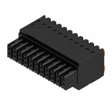 Zásuvný konektor DPS B2CF 3.50/22/180 SN BK BX WEIDMÜLLER 1277560000