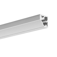 LED hliníkový profil KLUŚ KUBIK-45 stříbrná 1m /B7697_1m/ ALUMIA A07697A_1
