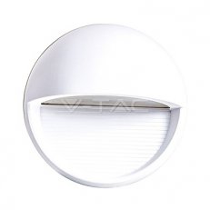 3W LED Step Light White Body Round Natural White, VT-1182 V-TAC SKU1409