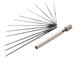 Sada propichovacích jehel d0,61 - 1,9 mm (12 ks) CIMCO 204815