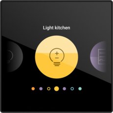 Digital black, intuitivní dotykový displej pro Niko Home Control, 24 V
