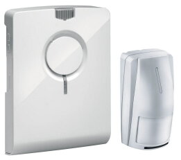 Komfortní bezdrátový gong ECHO M BM s pohybovým čidlem BM 03.1 (set, 450m), bílý