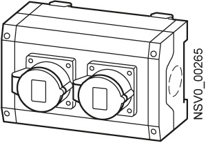 BD01-GK2X/CEE163CEE165 Přístrojová skříň SIEMENS BVP:034290