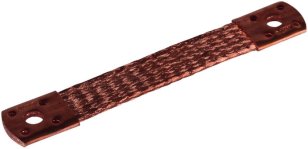 Pásek pro přemostění Cu 50mm2 L 180 mm DEHN 377007