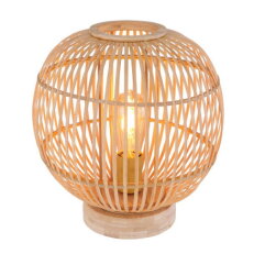 Stolní svítidlo HILDEGARD bambus 1xE27, max. 60W 230V GLOBO 15368T