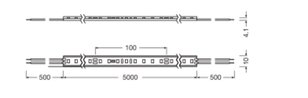 LED pásek LEDVANCE LED STRIP V 1000 P -1000/827/5/IP66
