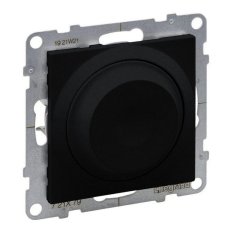 SUNO ČERNÁ OTOČNÝ STMÍVAČ 300 W LEGRAND 721479