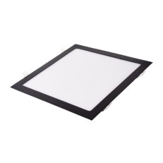 BSN24-LED panel 24W-WW teplá bílá čtverec černý T-LED 102119