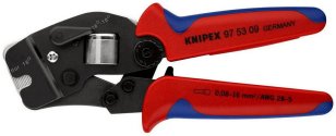 KNIPEX 975309 lisovací kleště na dutinky 0,08-16mm2 ULčtyřhran profi(LDU 0,5-16)