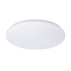LED stropní světlo Plain, 15W, 1200lm, 3000K, kulaté, 26cm SOLIGHT WO786
