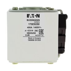 Ultra rychlá pojistka Eaton 170E9250 1400V, 400A