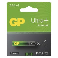 Alkalická baterie GP Ultra Plus AAA (LR03) B03114