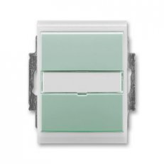 ABB 3558E-A80920 22 Ovládač zapínací,s prosvětl.popis.polem,řazení1/0,1/0So,IP44