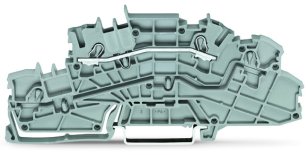 Instalační patrová svorka L Push-in CAGE CLAMP šedá WAGO 2003-6650