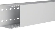 Propojovací kanál HNG bezhalogenový 75x100 mm s víkem, PC-ABS, světle šedá
