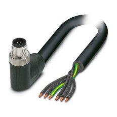 SAC-6P-M12MRM/ 5,0-PUR PE Napájecí kabel 1414941