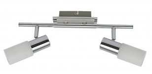 Logan E14 2x 40W IP20 chrom RABALUX 6097