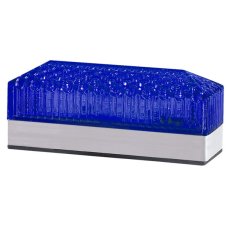 Svítidlo 12 LINEAR S/F LED 24 V, ACDC, IP54, modrá, světle šedá SIRENA 66460