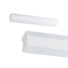 Přisazené LED svítidlo se skleněným stínidlem SYLVIA D2 18W IP44II 3K bílá