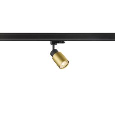 PURI 2.0 Tube, 3~ spot, GU10, 1x max. 6W, černá / zlatá SLV 1008267