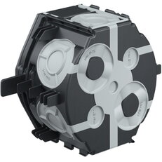 Krabice pod omítku, UP1 ECON Fix CS pro dvojzásuvku, hl.46 mm KAISER 1055-86