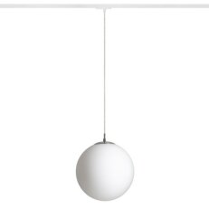 LUNA 30 pro jednookr. lištu opálové sklo/chrom 230V E27 15W RENDL R13966