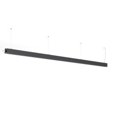 LED Svítidlo Serpent, 3m, dolů, mléčný, 4000K, 48W, černá  ALUMIA FPSE008-0740DB