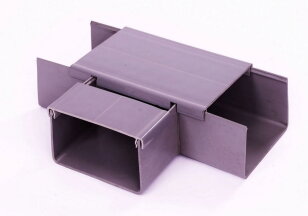 T-kus kabelového žlabu ZEKAN 4G (200x126 mm) CWS 007033V