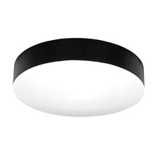 Stropní svítidlo MAKARON LED kruh 36W,40cm,3060lm,CCT,IP44,černá