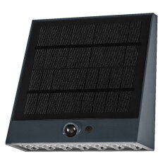 ENDURA STYLE SOLAR BRIGHT SENSOR Wall Fin IP54 Dark Grey OSRAM 4099854415098